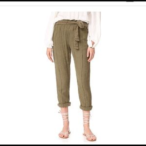 Free People Pants sz 6 NWT cotton